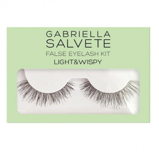  Gabriella Salvete - False Eyelashes Light & Wispy (False Eyelash Kit) 
