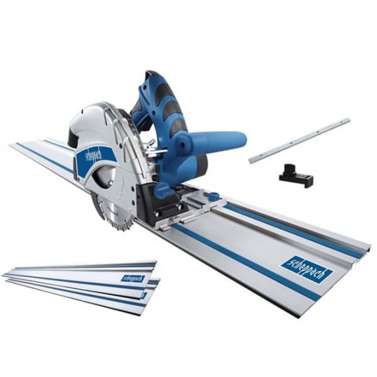 Scheppach PL55 16 cm Juoda, Mėlyna, Sidabras 9500 RPM 1200 W 