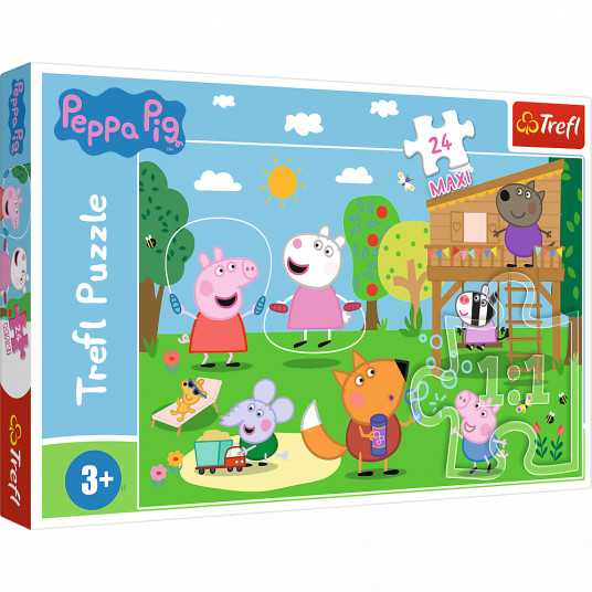  TREFL PEPPA PIG dėlionė „Kiaulytė Pepa“, 24 det. 