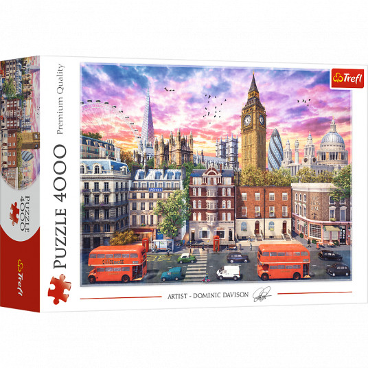 TREFL Dėlionė „Londonas“, 4000 det.