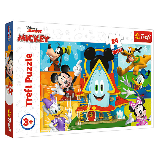TREFL MICKEY MOUSE maxi dėlionė „Peliukas Mikis“, 24 det.