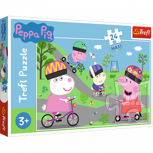 TREFL PEPPA PIG dėlionė „Kiaulytė Pepa“, 24 det.