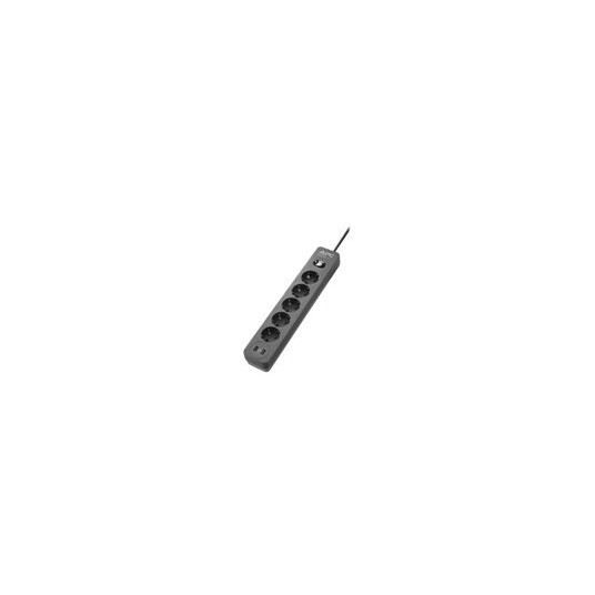  APC SurgeArrest Essential PME5U2B-GR 5x Überspannungsschutz + 2x USB mit Ladefunktion 