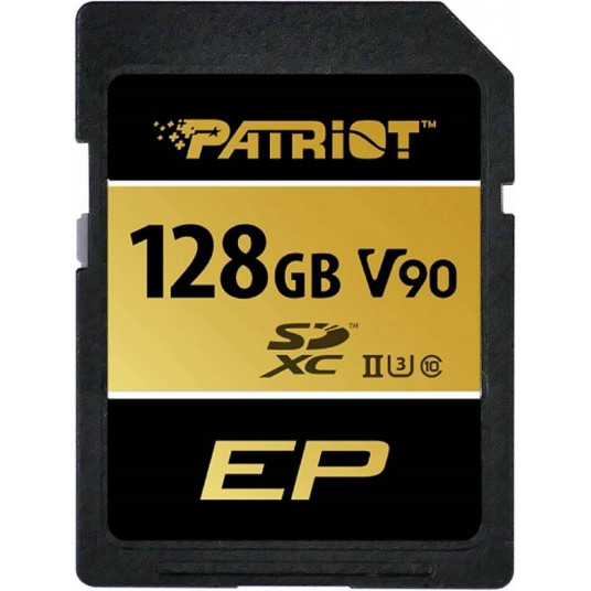  PATRIOT SDXC 128GB EP V90 UHS-II U3 