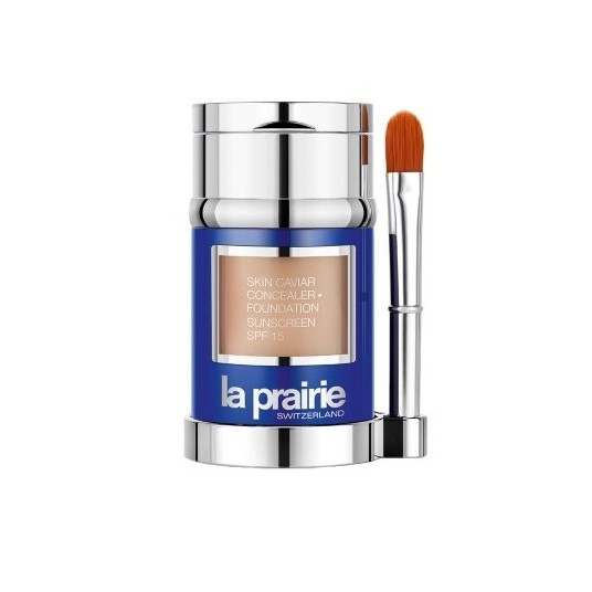  La Prairie - Luxurious liquid make-up with concealer SPF 15 (Skin Caviar Concealer Foundation) 30 ml + 2 g - Satin Nude 