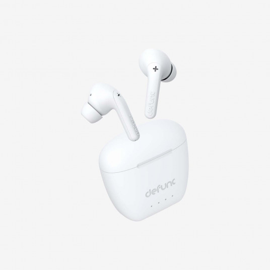  Defunc True Audio Earbuds, In-Ear, Wireless, White 