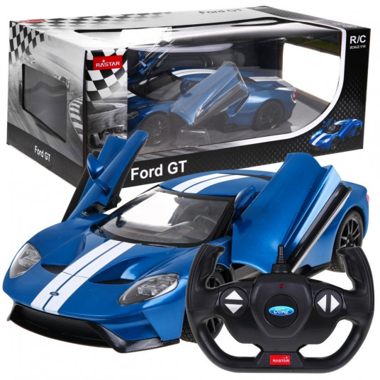 NUOTOLINIU BŪDU VALDOMAS FORD GT RASTAR, MĖLYNAS