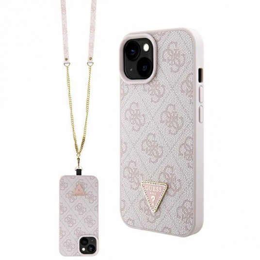 Guess Crossbody 4G Metal Logo Back Case for Apple iPhone 15