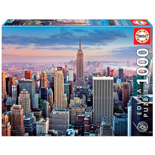  Dėlionė (puzzle) 1000 MIDTOWN MANHATTAN, NEW YORK 12-99 metų 