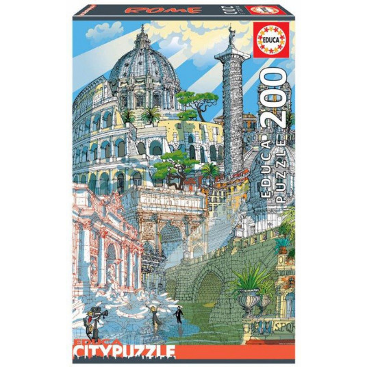 Dėlionė (puzzle) 200 ROMA 6-8 metų