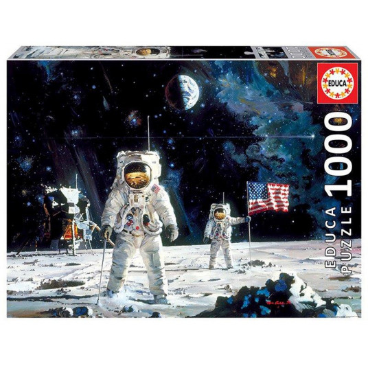 Dėlionė (puzzle) 1000 PIRMAS ŽMOGUS KOSMOSE 12-99 metų