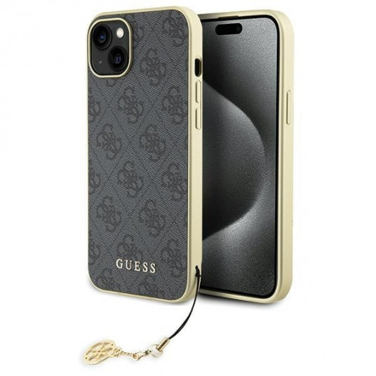  Guess 4G Charms Collection Back Case for Apple iPhone 15 Plus 