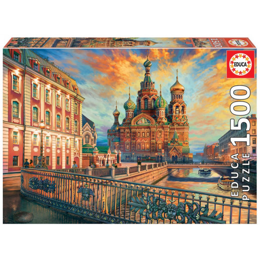 Dėlionė (puzzle)1500 SAN PETERSBURGAS 12-99 metų