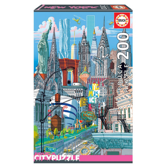  Dėlionė (puzzle) 200 NIUJORKAS 6-8metų 