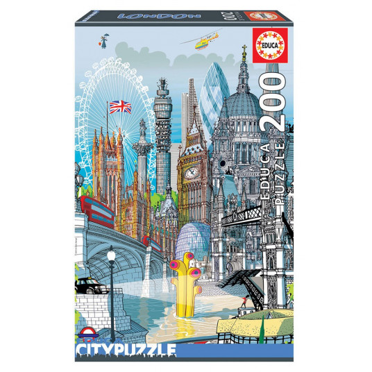  Dėlionė (puzzle) 200 LONDONAS 6-8metų 