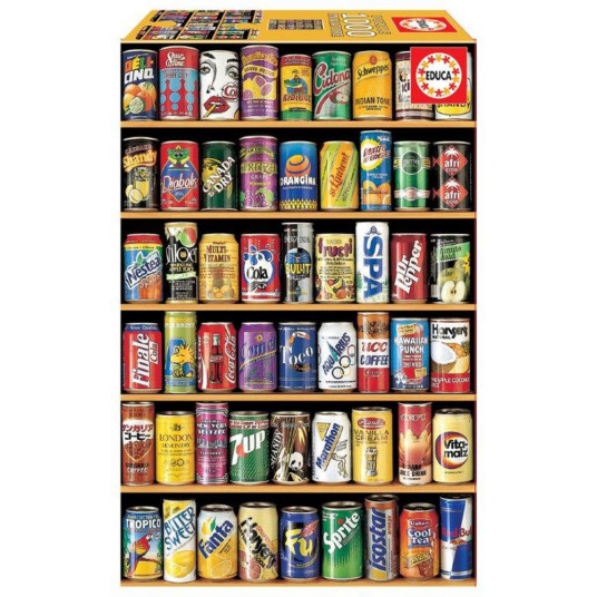  Dėlionė (puzzle) 1000 CANS 12-99 metų 