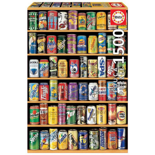 Dėlionė (puzzle) 1500 CANS 12-99metų
