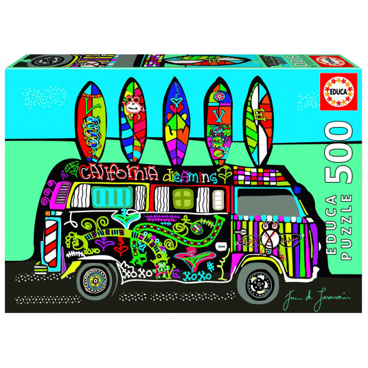  Dėlionė (puzzle) 500 CALIFORNIA DREAMING 10-99metų 