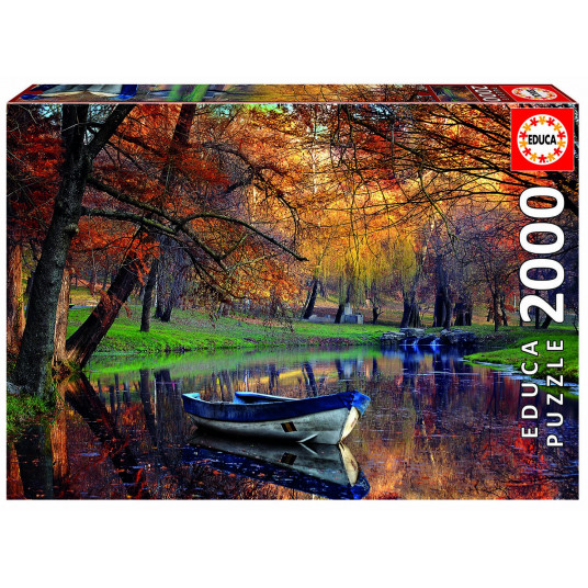  Dėlionė (puzzle) 2000 BOAT on the LAKE 14-99metų 