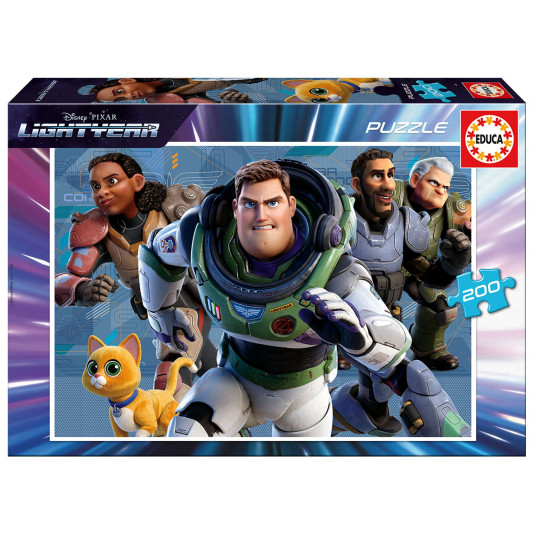 Dėlionė (puzzle) medinė 200 LIGHTYEAR 6-10metų