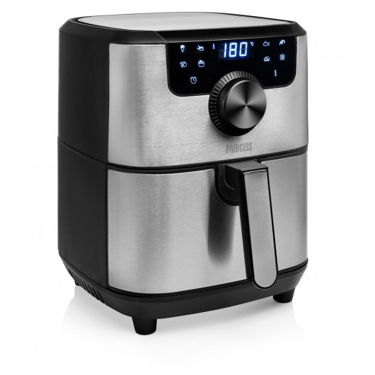  Princess Digital Aerofryer Deluxe 182033 Power 1500 W, Capacity 4.5 L, Black/Stainless Steel 