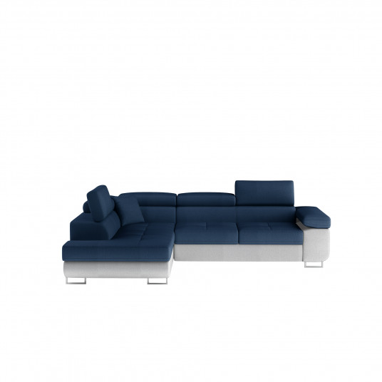 Kampinė sofa Anton su patalynės dėže, audinys Monolith 77, Monolith 84