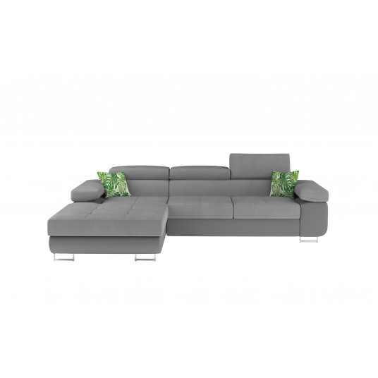 Kampinė sofa Armando su patalynės dėže, audinys Soro 83, Soft 29