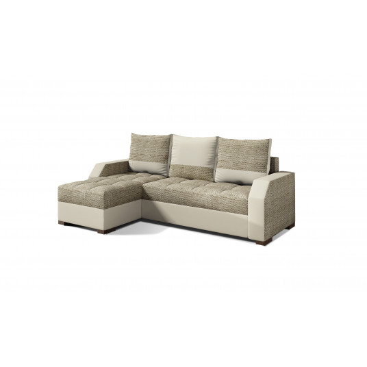  Kampinė sofa Aris su patalynės dėže, audinys Berlin 03, Soft 33 