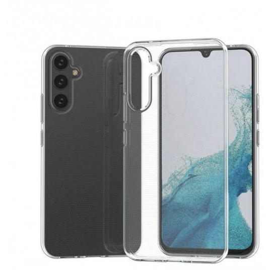 Dėklas Just Must Galaxy A34 Anti-bacteria Transparent