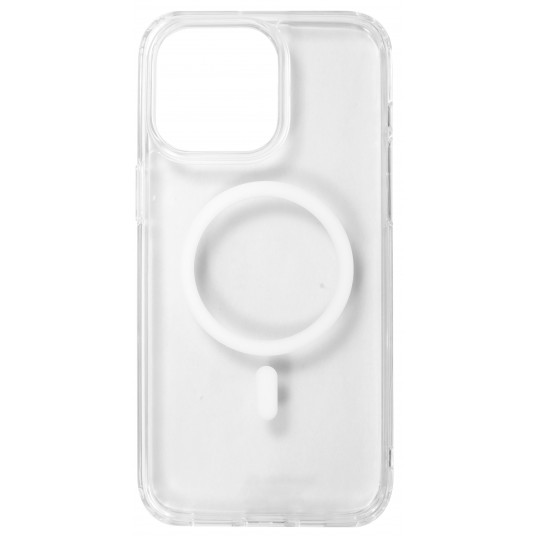 Dėklas JUST MUST Magsafe Crystal I for iPhone 15 Pro Max Clear