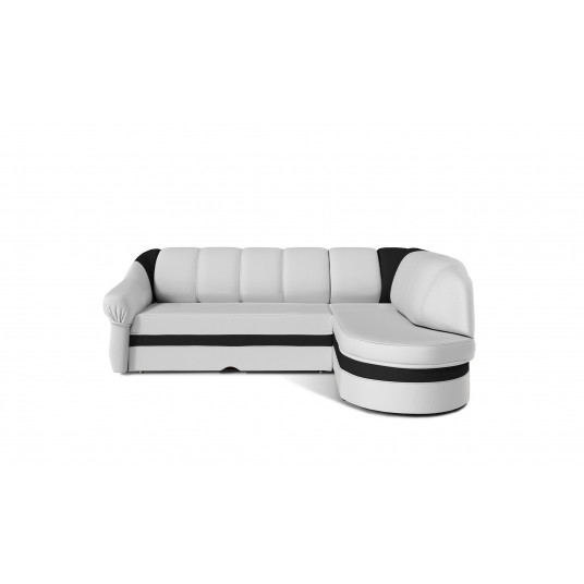 Kampinė sofa Benano su patalynės dėže, audinys Soft 17, Soft 11