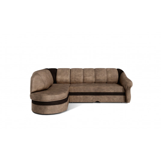 Kampinė sofa Benano su patalynės dėže, audinys Monolith 09, Monolith 29