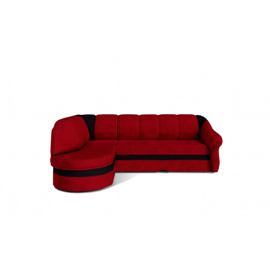  Kampinė sofa Benano su patalynės dėže, audinys Alova 46, Alova 04 