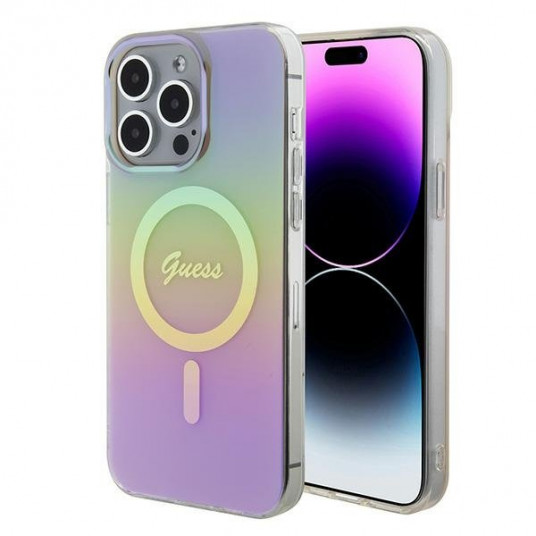  "Hardcase IML Iridescent MagSafe iPhone 15 Pro Max" Pink 