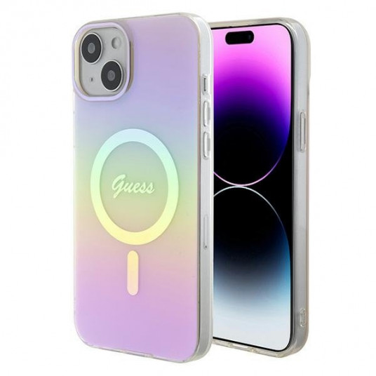  "Hardcase IML Iridescent MagSafe iPhone 15" Pink 