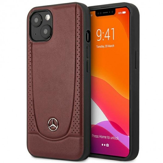  Mercedes Leather Urban Back Case for Apple iPhone 15 