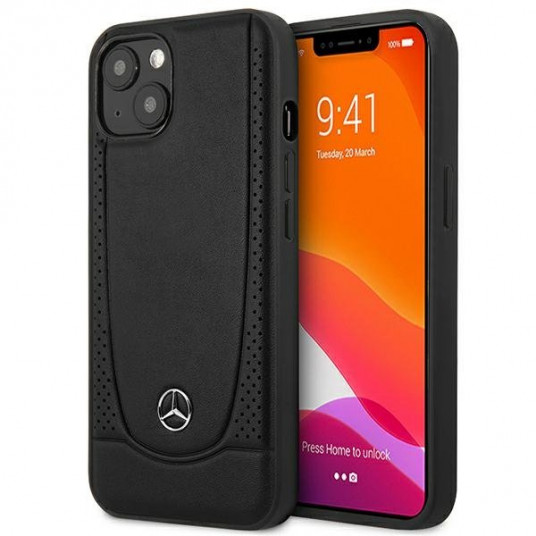  Mercedes Leather Urban Back Case for Apple iPhone 15 