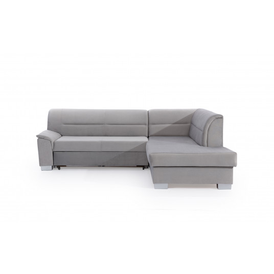 Kampinė sofa Bergen su patalynės dėže, audinys Monolith 84, Monolith 85