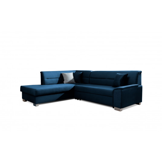 Kampinė sofa Bergen su patalynės dėže, audinys Monolith 79