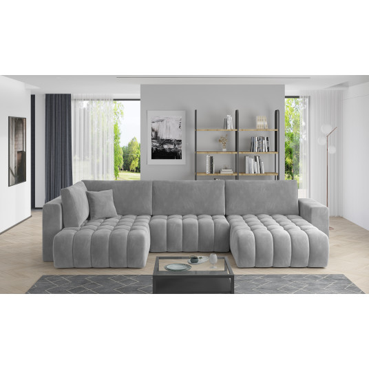  Kampinė sofa Bonito su patalynės dėže, audinys Sola 4 
