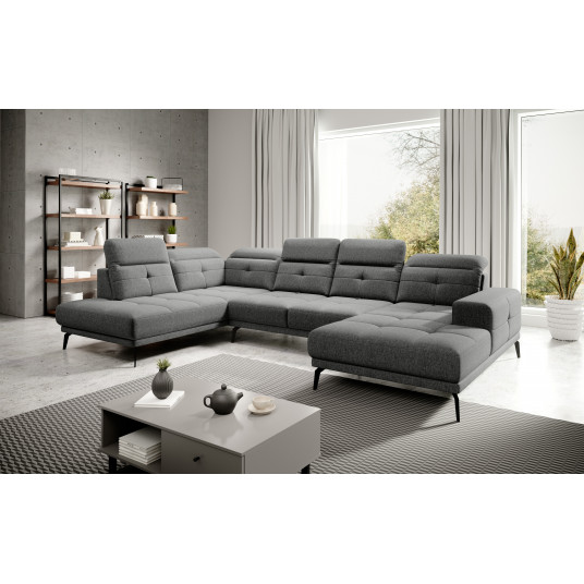  Kampinė sofa Bretan, audinys Flores 4 