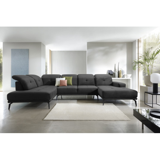  Kampinė sofa Bretan, audinys Loco 06 