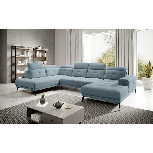 Kampinė sofa Bretan, audinys Savoi 100