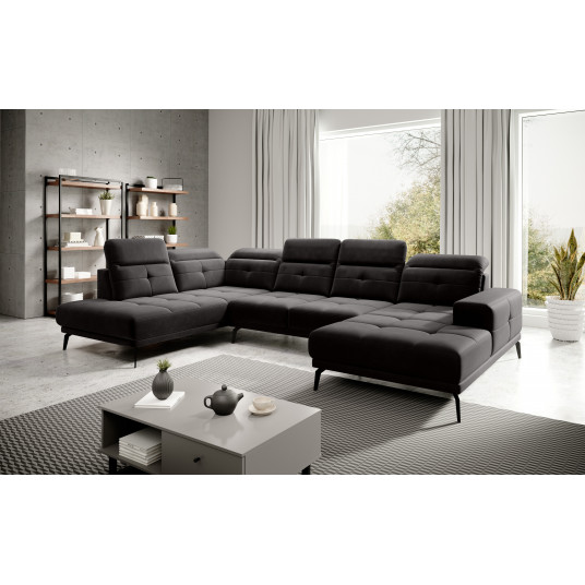 Kampinė sofa Bretan, audinys Lukso 10