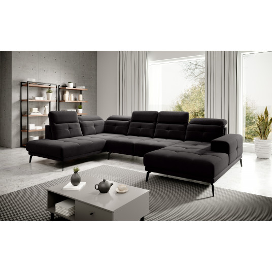 Kampinė sofa Bretan, audinys Velvetmat 10