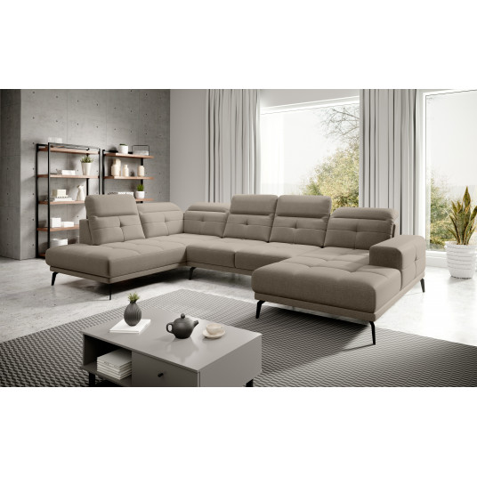 Kampinė sofa Bretan, audinys Vero 18