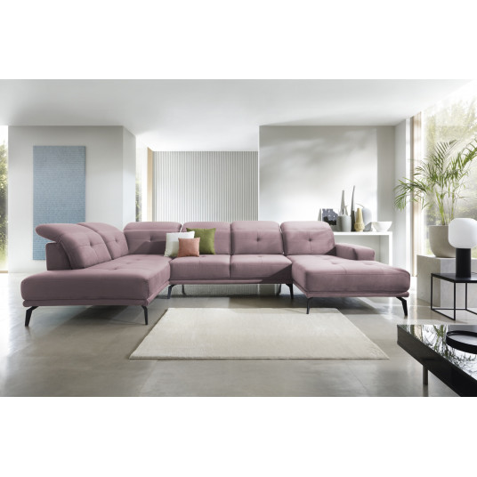 Kampinė sofa Bretan, audinys Loco 24