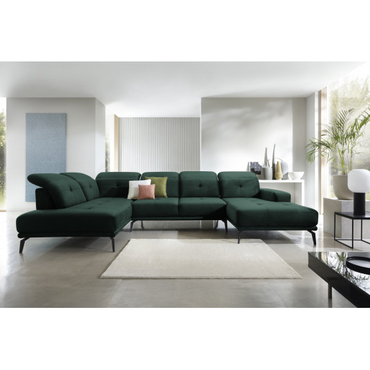 Kampinė sofa Bretan, audinys Loco 35