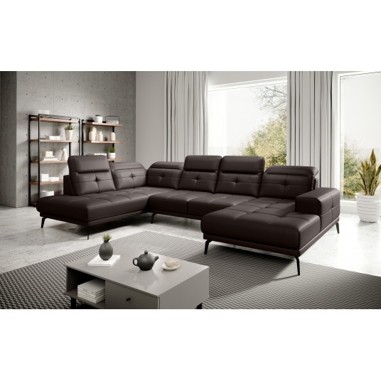 Kampinė sofa Bretan, audinys Softis 66