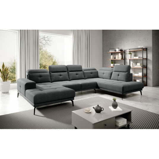 Kampinė sofa Bretan, audinys Vero 5